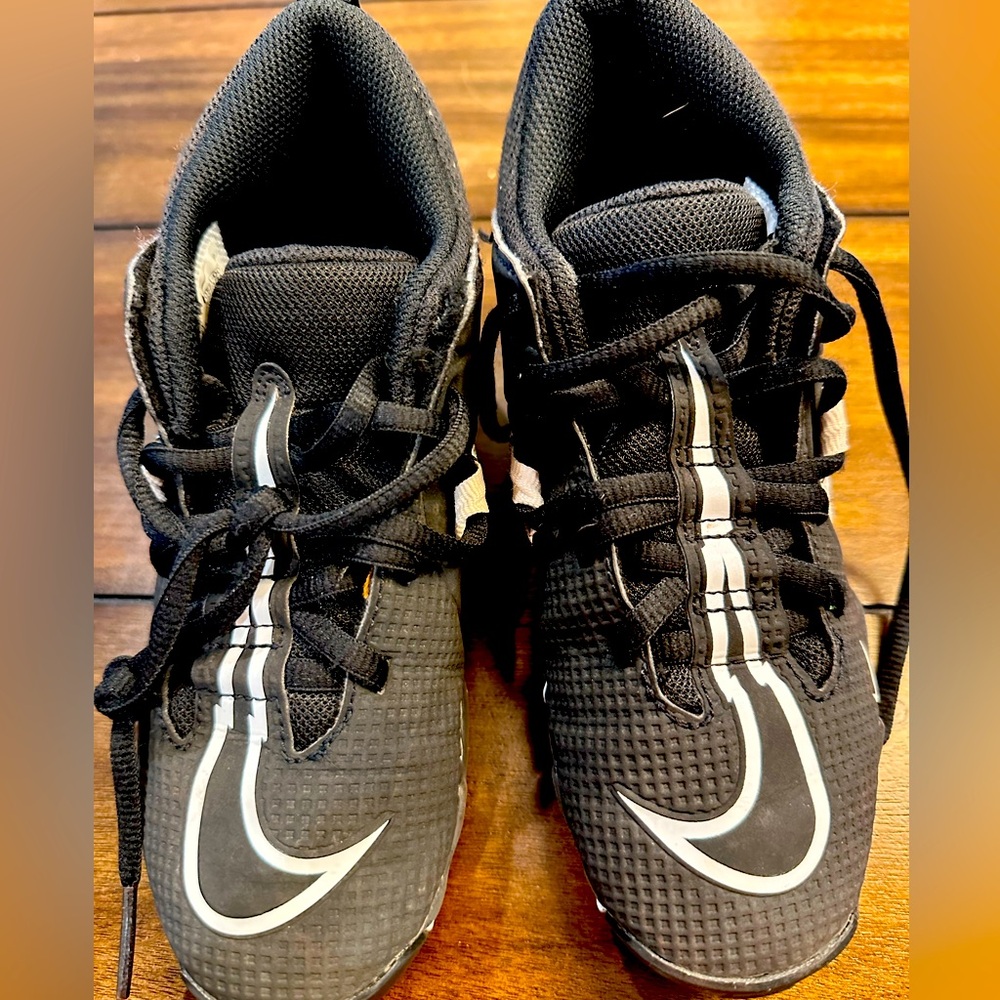 Little boys, Nike alpha fast flex, cleats size 2